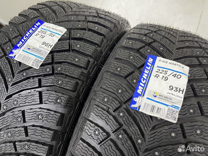 Michelin X-Ice North 4 SUV 225/40 R19 и 255/35 R19