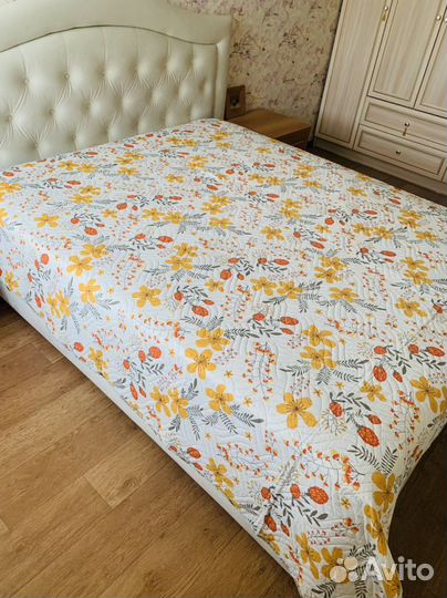 Плед покрывало 220 240 новое в сумке