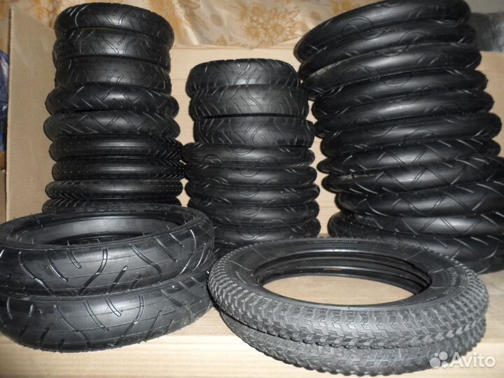 Новые покрышки и камеры для колясок. Оригинал