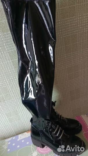Продам сапоги высокие