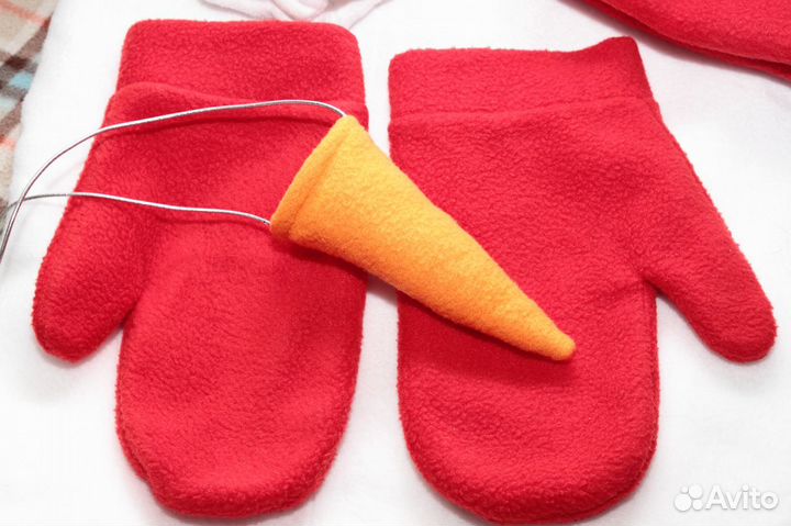 Костюм карнавальный новогодний женский Снеговик