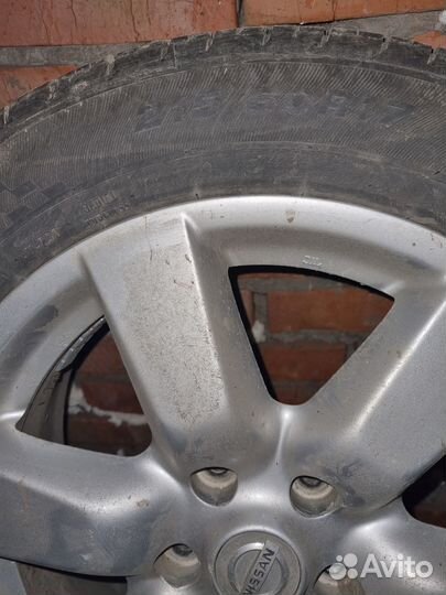 Колеса летние 215 60 17