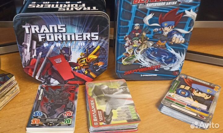 Коллекционные карточки и кейсы