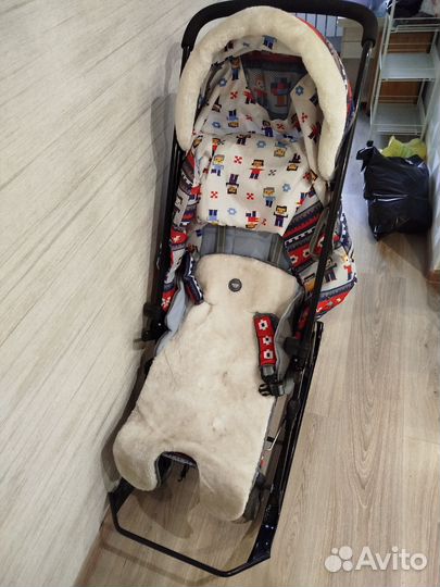 Коляска санки