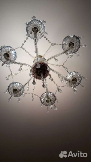 Люстра потолочная бу