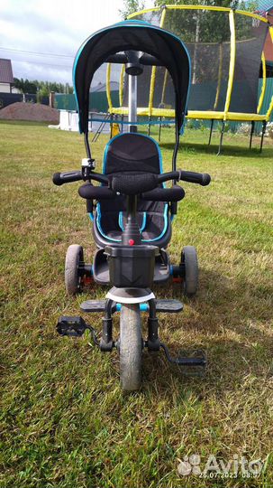 Детский велосипед с ручкой бу