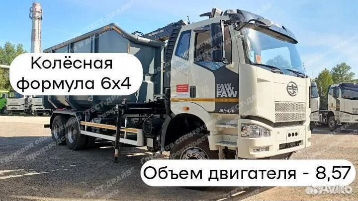 FAW J6 CA3250 с КМУ, 2024