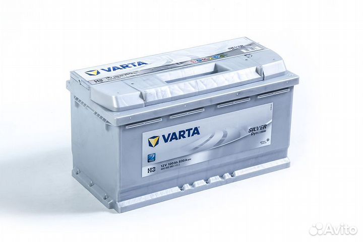 Аккумулятор бу Varta H3 100 90 95Ah, Гарантия 1год