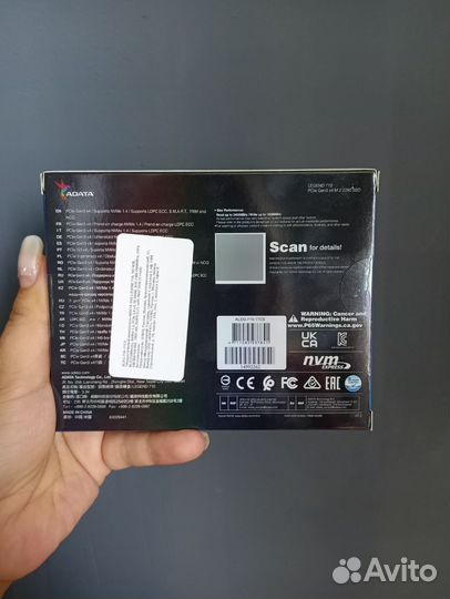 1000 гб SSD M.2 накопитель adata legend 710