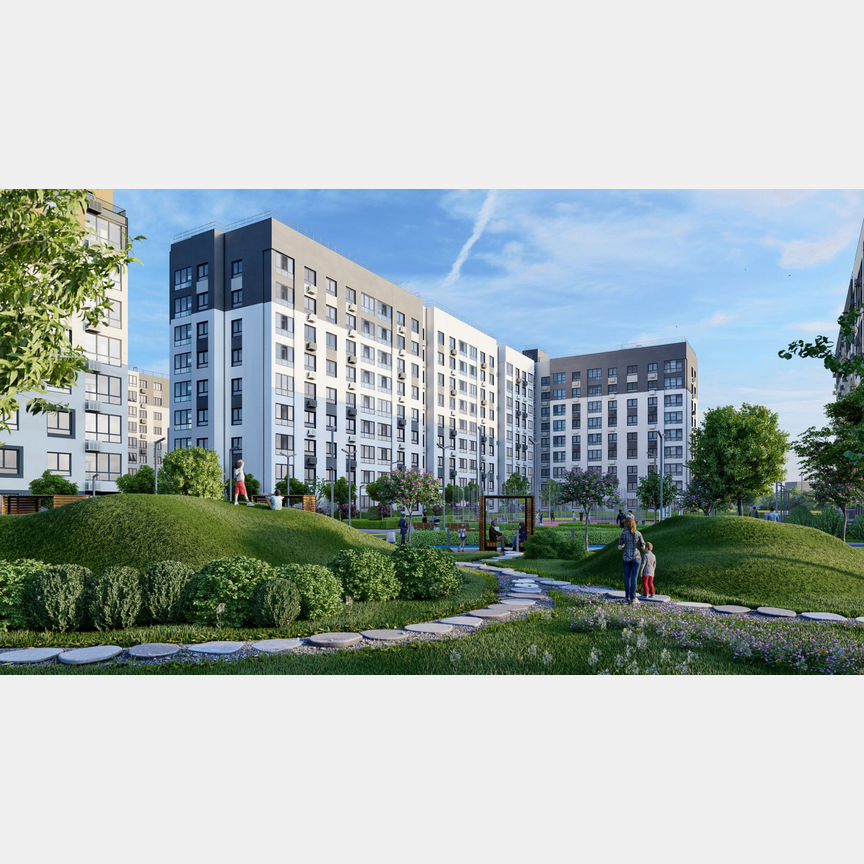 Квартира-студия, 33,8 м², 4/9 эт.