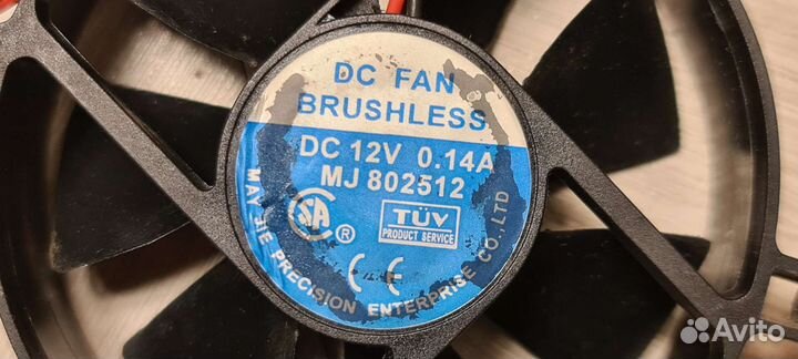 Кулер вентилятор для пк 80 мм, 100 мм