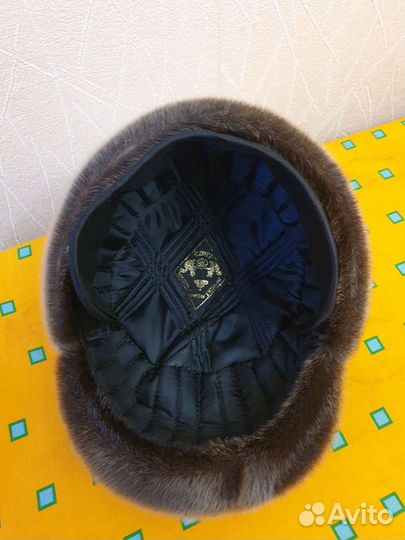 Меховая мужская кепка