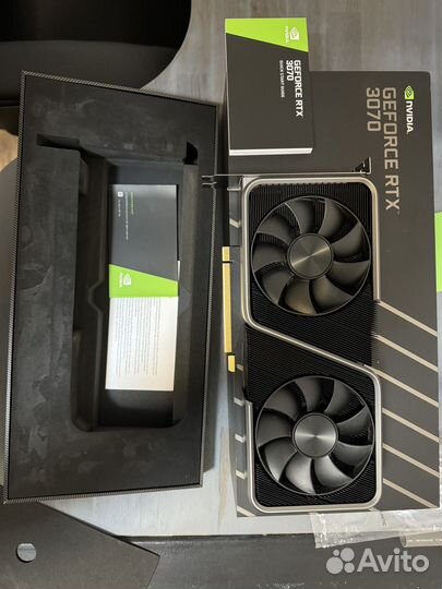 Видеокарта geforce rtx 3070 fe (founders edition)