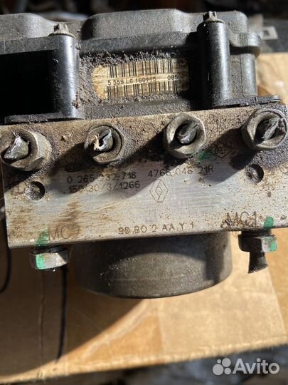 Блок ABS LADA Largus 1.6 K4M 490