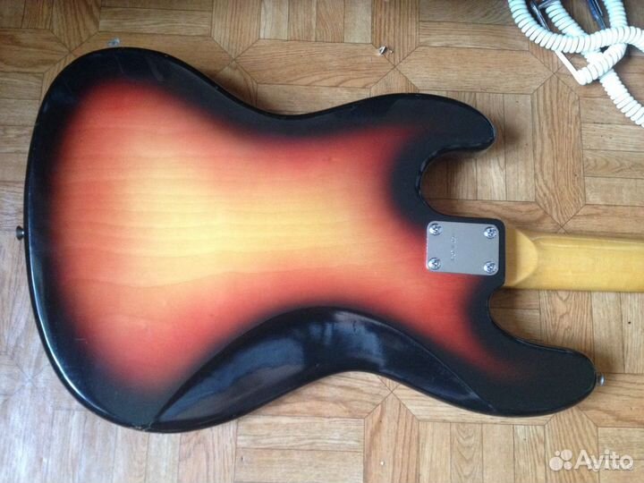 1975 Gneco Jazz Bass JB 75 Япония Клен накладка