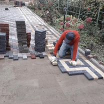 Укладка брусчатки и тротуарной плитки, Абакан