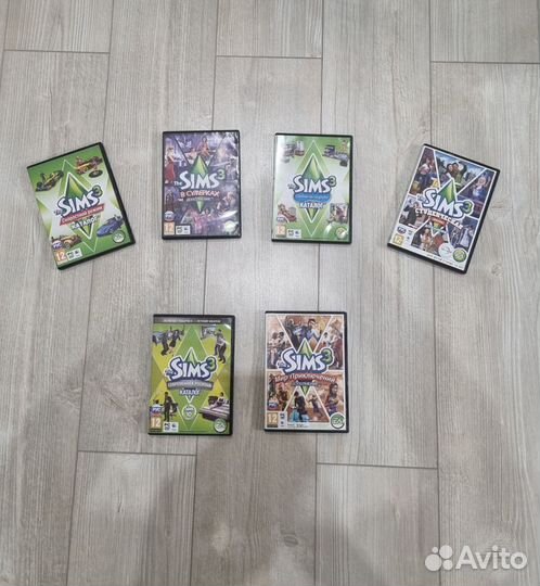 Коллекция лицензионных игр The Sims
