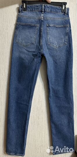 Джинсы zara 36 прямые