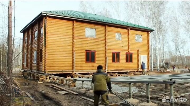 Перемещение дома Подьем домов