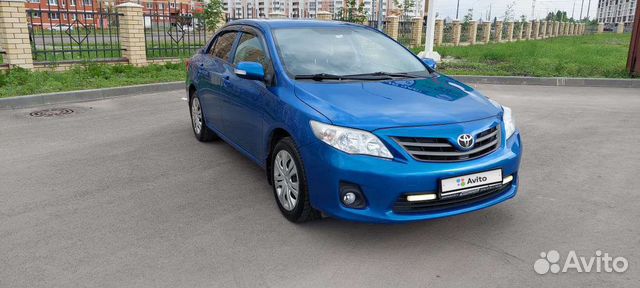 Toyota Corolla 2013 синий