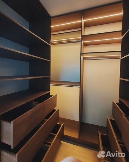 Гардеробная система под ключ