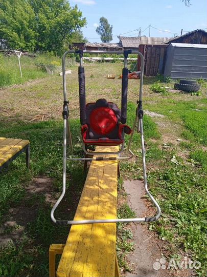 Детская качель напольная