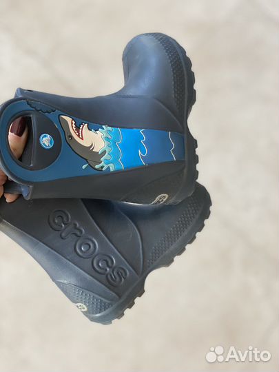 Резиновые сапоги crocs c7