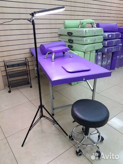 Массажный стол складной с вырезом