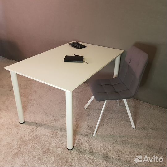 Письменный стол 120*80 с Белыми ножками