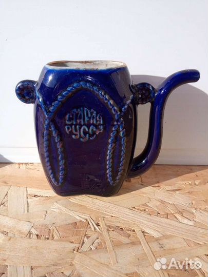 Поильник Фарфор Кобальт Старая Русса СССР