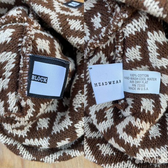 Block Headwear шапка бини USA р55-56