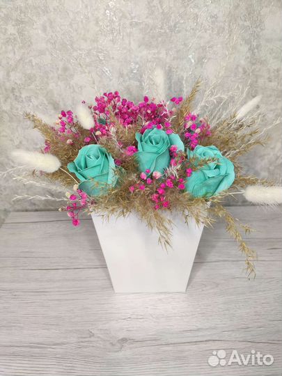 Букеты из сухоцветов