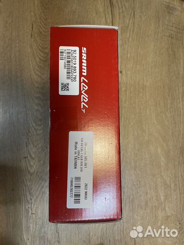 Гидравлический тормоз sram Level T задний