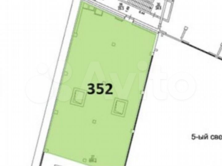 Сдам офисное помещение, 352 м²
