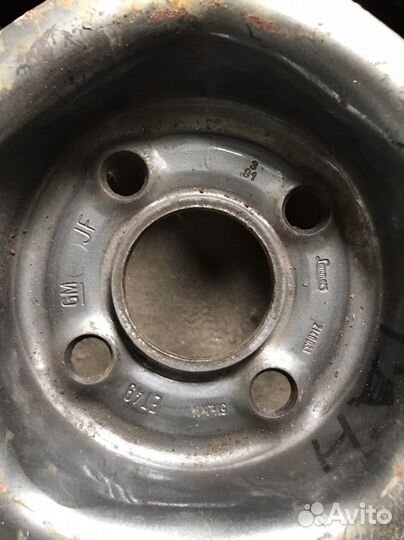 Стальные диски R14 Opel