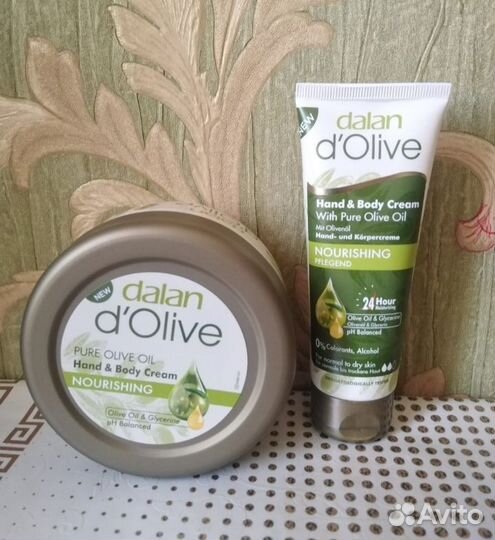 Крем для рук и тела питательный оливковый