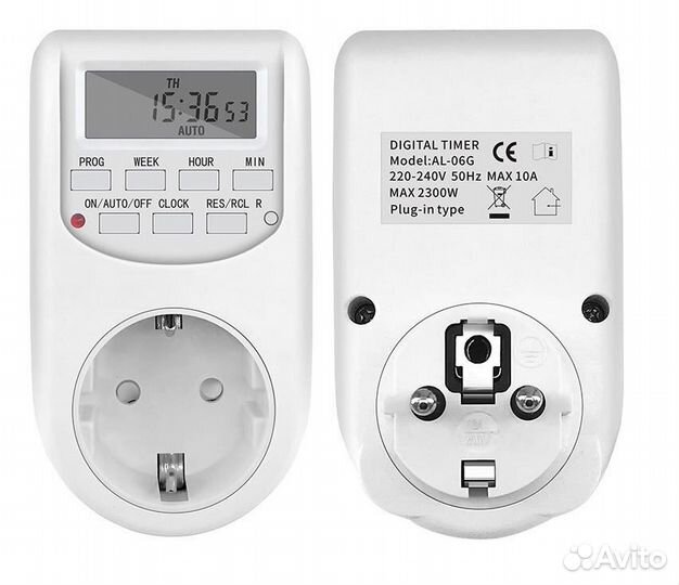 Розетка с таймером, расписанием