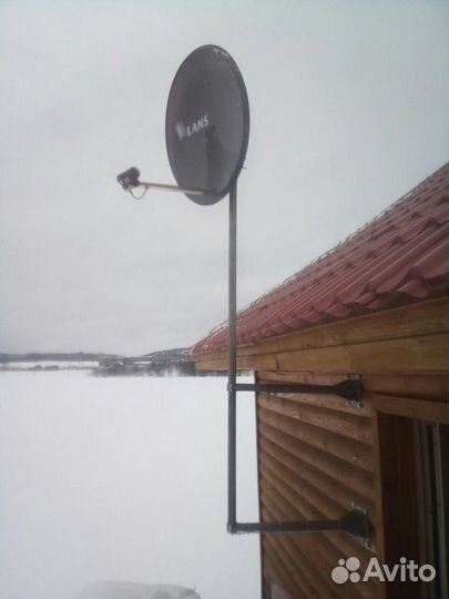 Продажа антенн Триколор с установкой на даче
