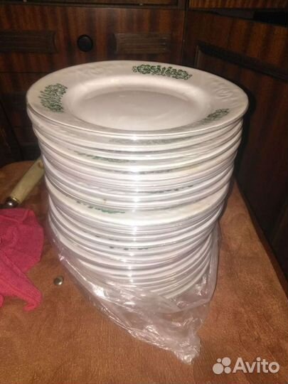 Тарелки мелкие