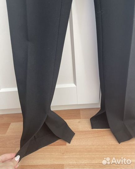 Брюки с разрезами zara