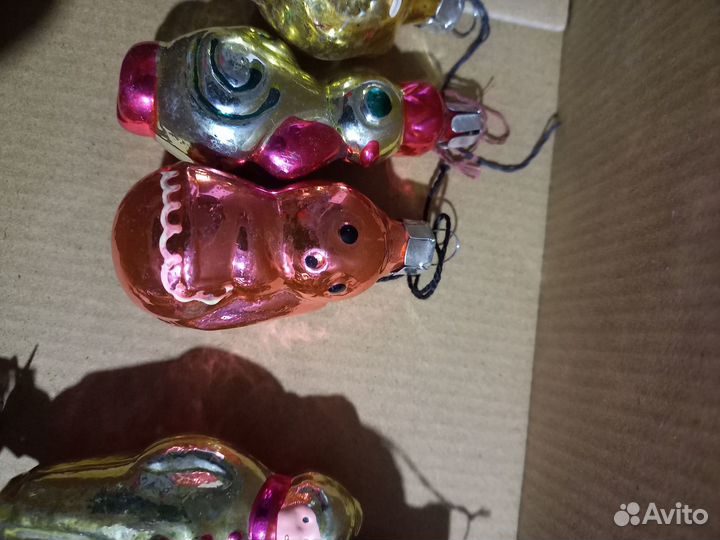 Новогодние игрушки СССР советские