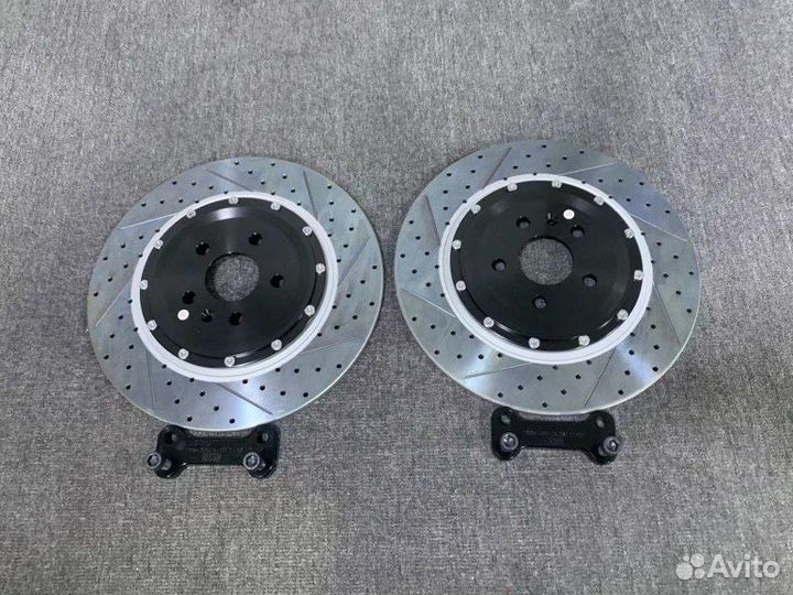 Диск тормозной комплект передний Geely Monjaro