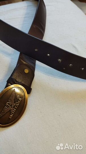 Кожаный ремень унисекс