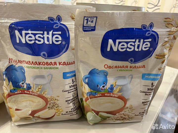 Детские каши молочные