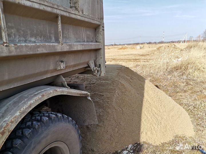 Щебень, песок для фундамента