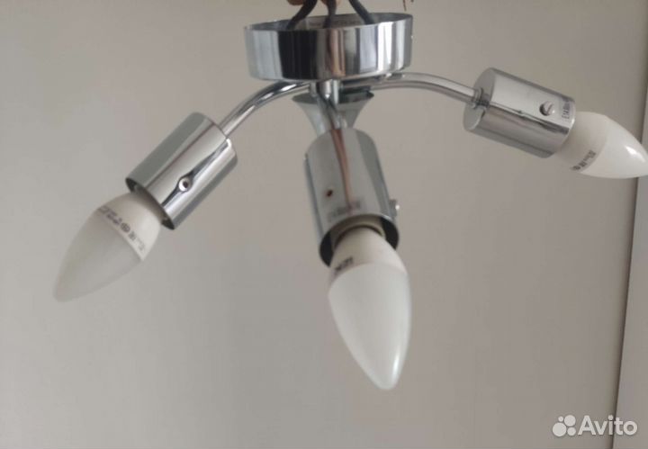Люстра потолочная бу