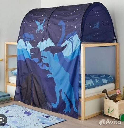 Детская кровать IKEA кюра чердак