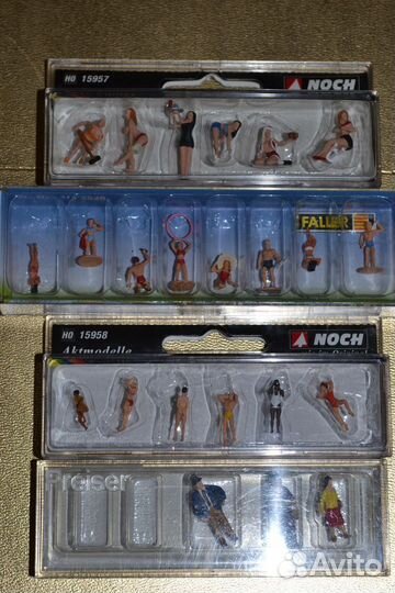 Фигурки масштаба HO и TT Noch Priser