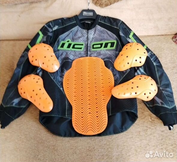 Мотокуртка текстильная Icon Overlord Reaver