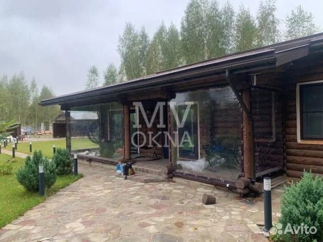 Мягкие окна для кафе летней веранды беседки